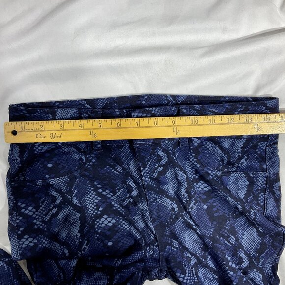 Seven7 Sz4 Indigo Pythod Skinny Pants - Picture 9 of 12
